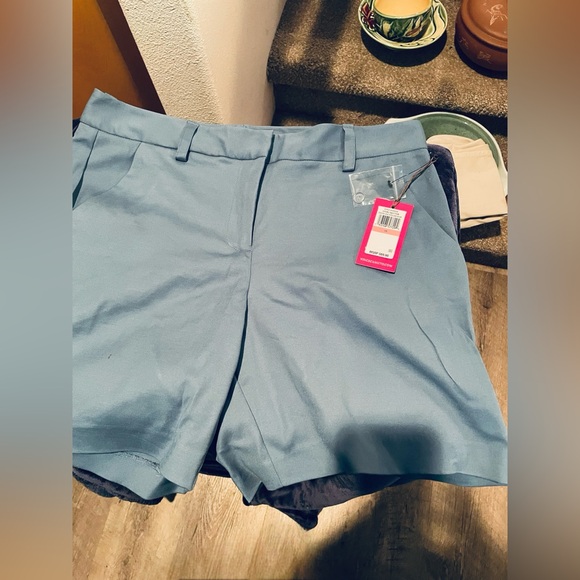 Vince Camuto Women's Blue Shorts - Picture 1 of 5